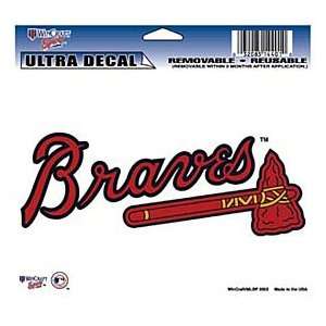  Atlanta Braves MLB Decal Color Ultra