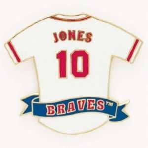 MLB Atlanta Braves Chipper Jones Pin *SALE*  Sports 