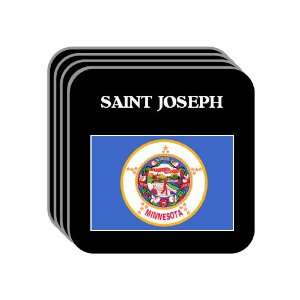  US State Flag   SAINT JOSEPH, Minnesota (MN) Set of 4 Mini 