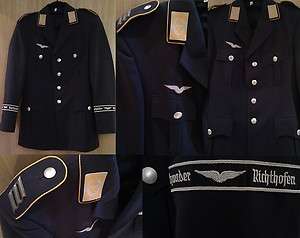 No1499) German Bundeswehr Luftwaffe uniform jacket LANCE CORPORAL 