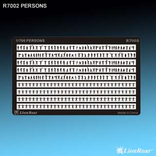 R7002 1/700 LionRoar PERSONS Figures Crew  