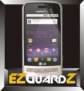 5X EZguardz LG Optimus C Clear Screen Protector Shield  