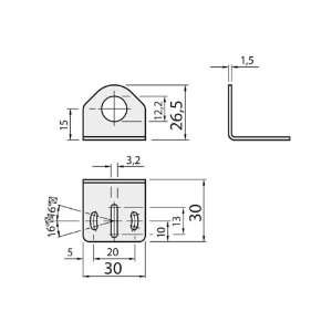  ABB, G1M2SS6 11R, 804325339476, 30MM,2POS SW,SPR RET B 