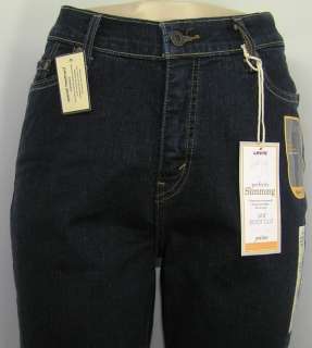   512 PERFECTLY SLIMMING Boot Cut Womens Petite Jeans 2P 2 P NEW  