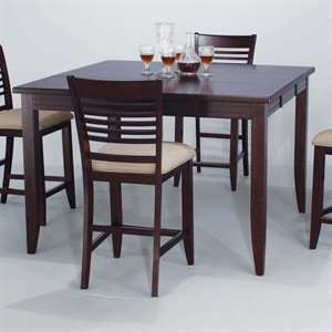 CafeXpress 12154.406.406 Contemporary High Dining Table, Merlot 