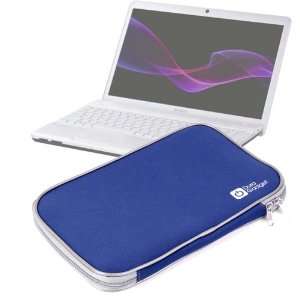  High Quality Durable Blue Zip Carry Case For Sony Vaio 