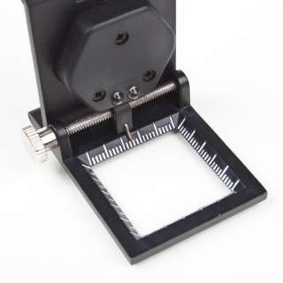 10x Foldable Magnifier Stand Measure Scale LED Loupe  