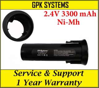   6546 6 6547 22 Speed Screwdriver Battery 2.4 Volt Ni MH 3.3Ah  