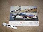 1995 Chevrolet Corvette Indy 500 Pace car replica sales brochure 