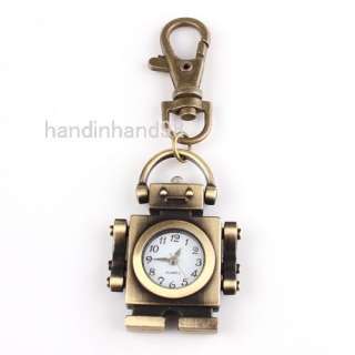 Antique Bronze Keychain Pocket Watch 7 Styles To Pick  
