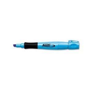   Accent Grip Highlighters, 12 Blue Highlighters(21810)