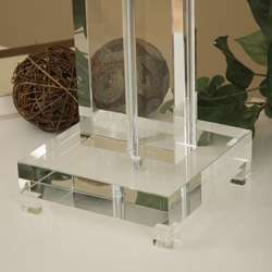 Crystal Rectangle Table Lamp  