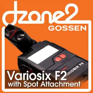 Gossen Variosix F2 Meter +Spot Attachment Set #Q017  