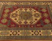 6x6 Beautiful Handmade Round Carpet Agra Wool Rug 1325  