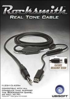 Xbox 360, PS3   Ubisoft Rocksmith Real Tone Cable  