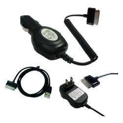 SKQUE Samsung Galaxy Tab 7.0 Car/Wall Charger/ USB Cable   