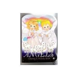 Angels Coloring and Activity Book Paradise Press Books