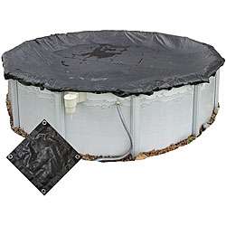 Rugged 21 foot Round Above ground Mesh Pool Cover  