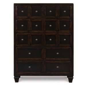  B1820 10 Julian Five Drawer Chest in Antique