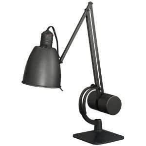 Dave Desk Lamp by Robert Abbey  R025857   Color  NAC   Finish  Dark 