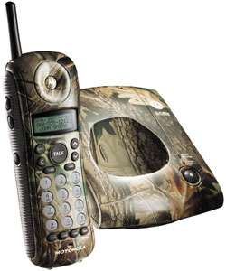 Motorola MA357 2.4GHz Camo Phone with Animal Ringers  