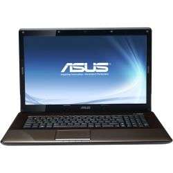 ASUS K72F A2B 17.3 LED Notebook   Core i3 i3 370M 2.40 GHz   Dark Br 