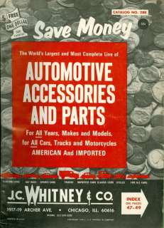1970 J.C. Whitney Automotive Parts Catalog #280  