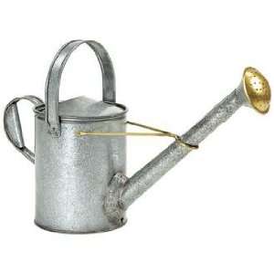    Long Necked Galvanized Steel Watering Can Patio, Lawn & Garden