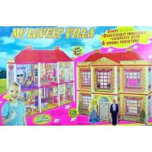  My Love Villa Doll House 130 piece play set Toys & Games