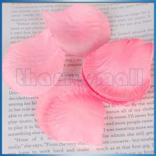 300 Silk Rose Flower Petals Shower Wedding Party Decor  
