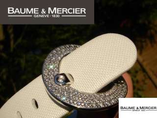 NEW BAUME MERCIER LADIES DESIGNER DIAMOND RING VICE VERSA SWISS WATCH 