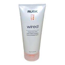 Rusk Wired Unisex 6 oz Flexible Styling Creme  