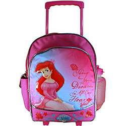 Disney Little Mermaid Toddler Rolling Backpack  