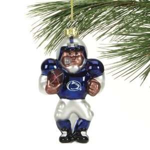  Penn State Nittany Lions Angry Football Player Glass 