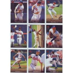  1995 Upper Deck Baseball Atlanta Braves Team Set Sports 