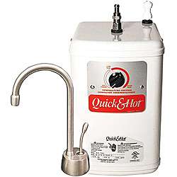 Quick & Hot Water Tank and Chrome Faucet Combo  