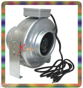 Inline Fan Duct Blower 400 CFM Hydroponics Exhaust Air  