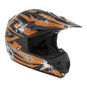  Scorpion EXO VX 24 Impact Full Face Helmet Small  Orange 
