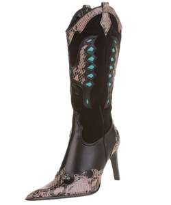 Rebels Ranchero Womens Stiletto Heel Cowboy Boot  