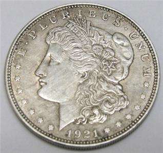 1921 Morgan Silver Dollar 90% Silver  