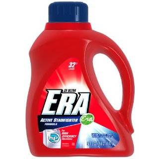 Era 2x Ultra He Active Stainfighter Formula Liquid Detergent 32