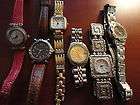 LOT OF 6 ASSORTED LADIES WATCHES RUMOURS, CARRIAGE, CAPEZIO +