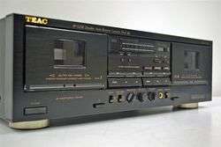 Teac Stereo Dual Cassette Deck Tape Player Recorder W 525R  