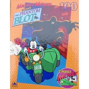    Mickey Mouse Outwits The Phantom Blot   100 pc Puzzle Toys & Games