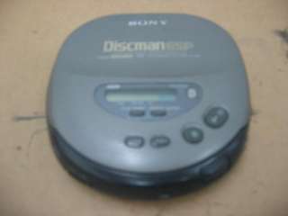Sony D 345 Portable CD Player Discman ESP  