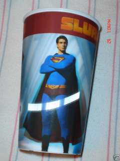 SUPERMAN RETURNS 3D SLURPEE CUP KRYPTONITE ICE 2006 NEW  