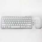 New 2.4G Optical Wireless Slim Touch Mouse & Keyboard White for HP 