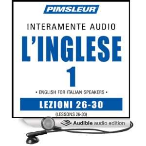 ESL Italian Phase 1, Unit 26 30 Learn to Speak and Understand English 