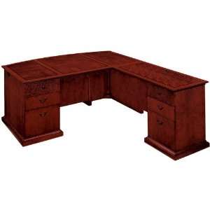  Bow Front Executive L Shaped Desk by DMI Office Furniture 