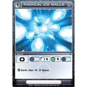   Game Marrillian Invasion Single Card Common #106 Radical Ice Balls